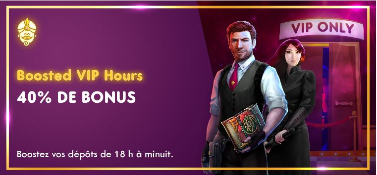 Les bonus VIP de Wild Sultan Casino